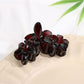 Beau - Glossy Floral Petal Design Hair Claw Clip