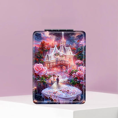 Mirroray - Foldable Cartoon Style Handheld Makeup Mirror
