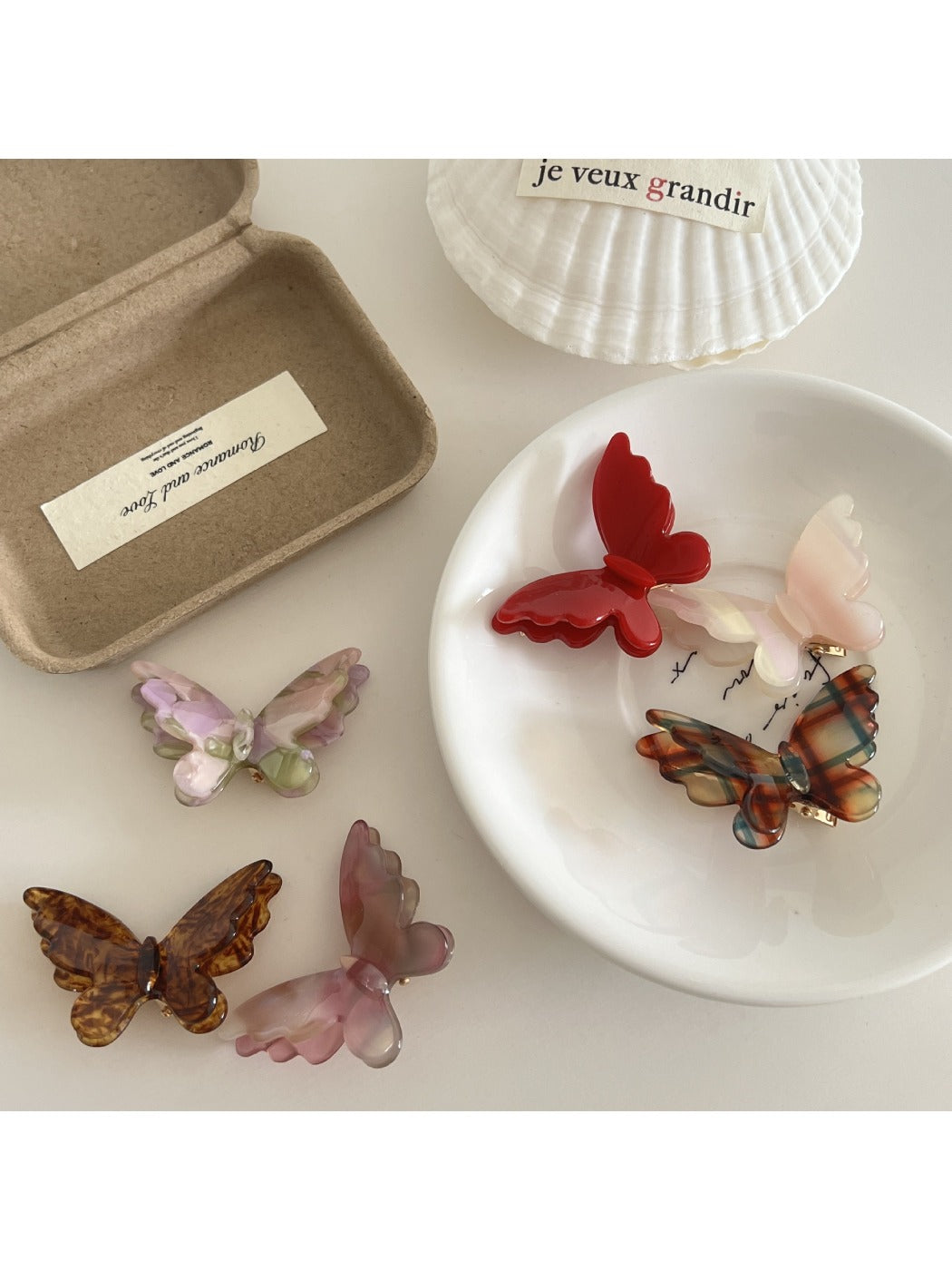 Beau - 3D Butterfly-Shaped Hair Clip