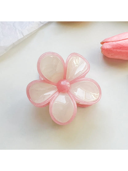 Beau - Egg Shaped Jelly Colored Hair Clip