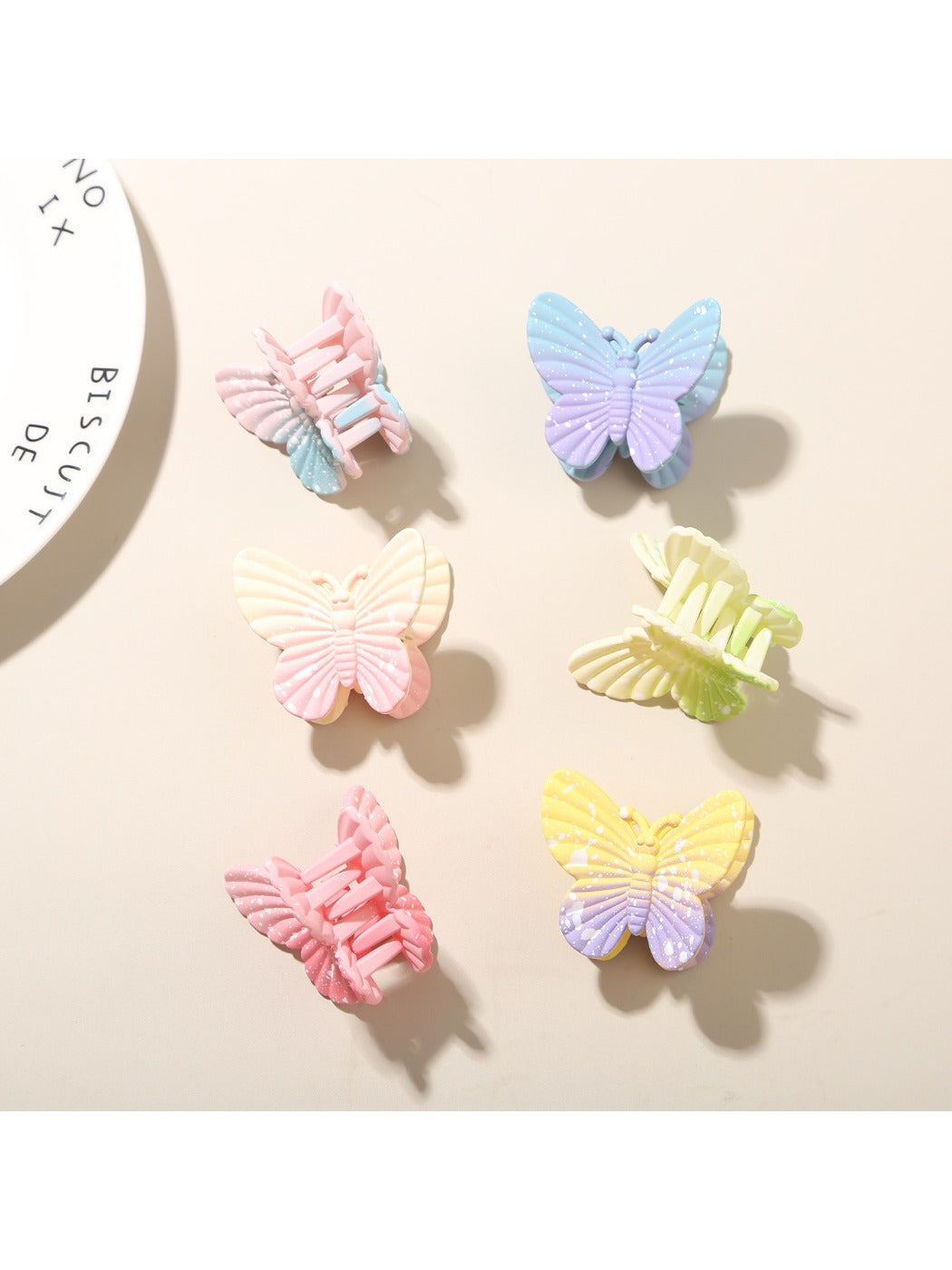 Beau - Gradient Butterfly Hair Claw Clip