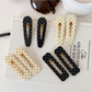 Beau - Polka Dot Geometric Duckbill Hair Clip