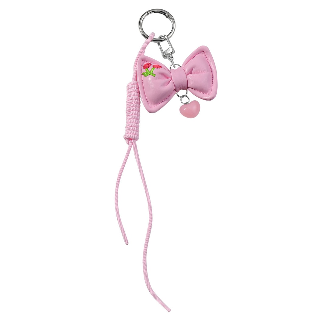 Keypus - Sweet Cherry Accent Bow Keychain