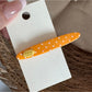 Beau - Polka Dot Acrylic Side Section Hair Clip