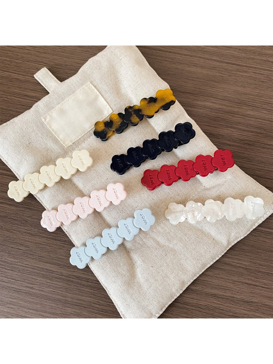 Beau - Simple Cute Flower Shaped Hair Clip