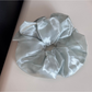 Gifty - Sheer Glossy Ruffle Polyester Scrunchie