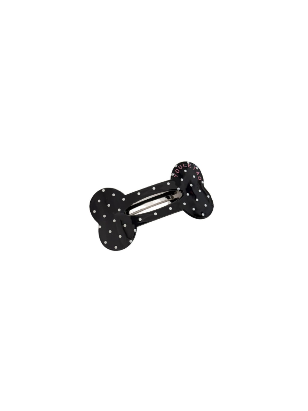 Beau - Acetate Fiber and Alloy Bone Shape French Barrette