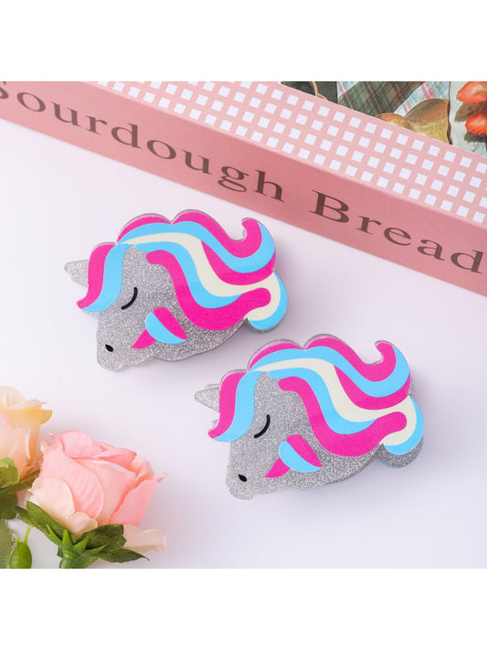 Beau - Cute Unicorn Shaped Hair Claw Clip