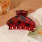 Beau - Leopard Print Half Round Claw Clip