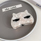 Beau - Slanted Eyes Cat Shape Hair Clip