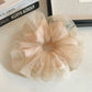 Gifty - Soft Light Pink Tulle Scrunchie