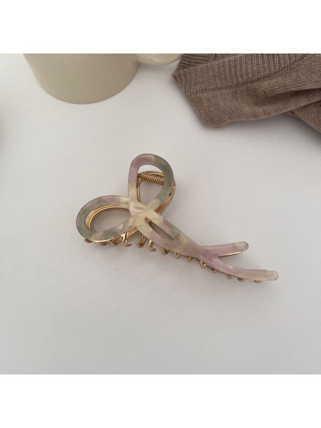 Beau - Ribbon Bow Hair Clip