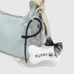 Keypus - Lace Bow Plush Bone Shape Keychain