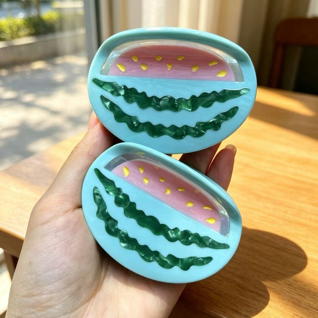 Beau - Watermelon Shape Fruit Claw Clip