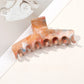 Beau - Marble Swirl Triangle PC Claw Hair Clip