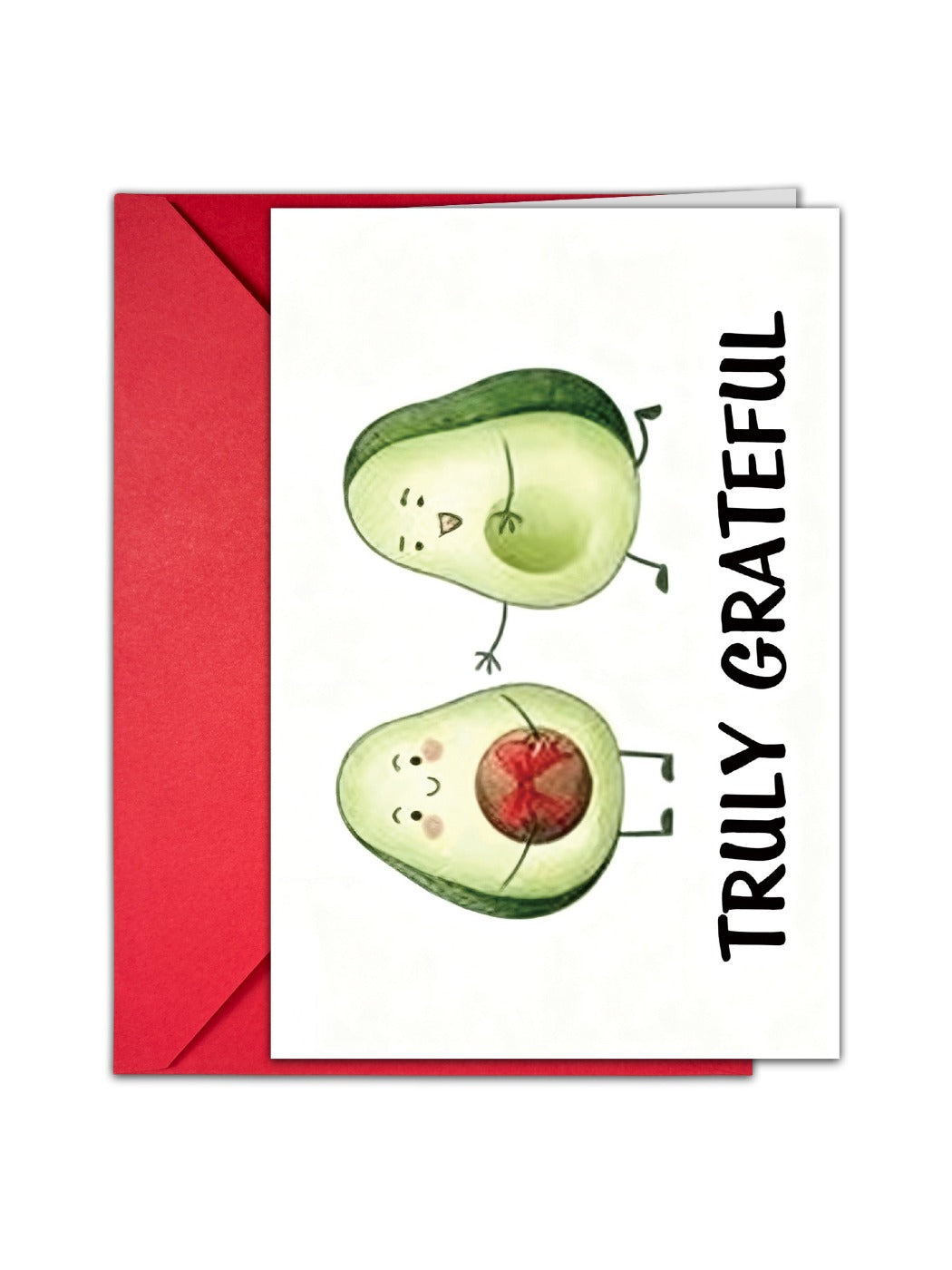 Carduria - Fruit Pattern Thank You Greeting Card