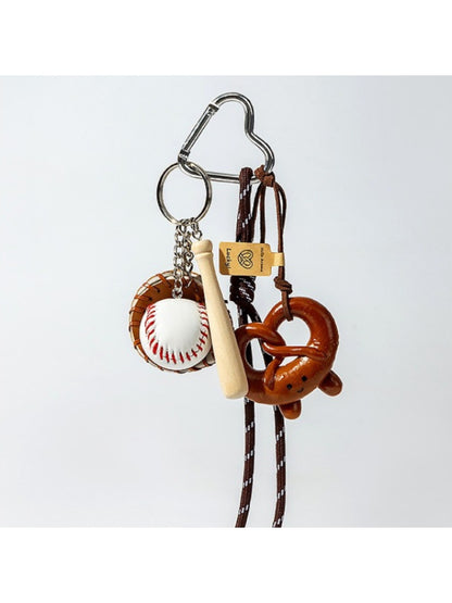 Keypus - Bagel-Shaped Charm Keychain
