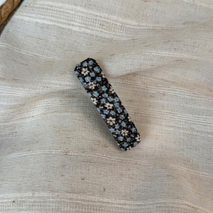 Beau - Floral Pattern Fabric Hair Clip