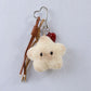 Keypus - Heart Detail Star Plush Keychain