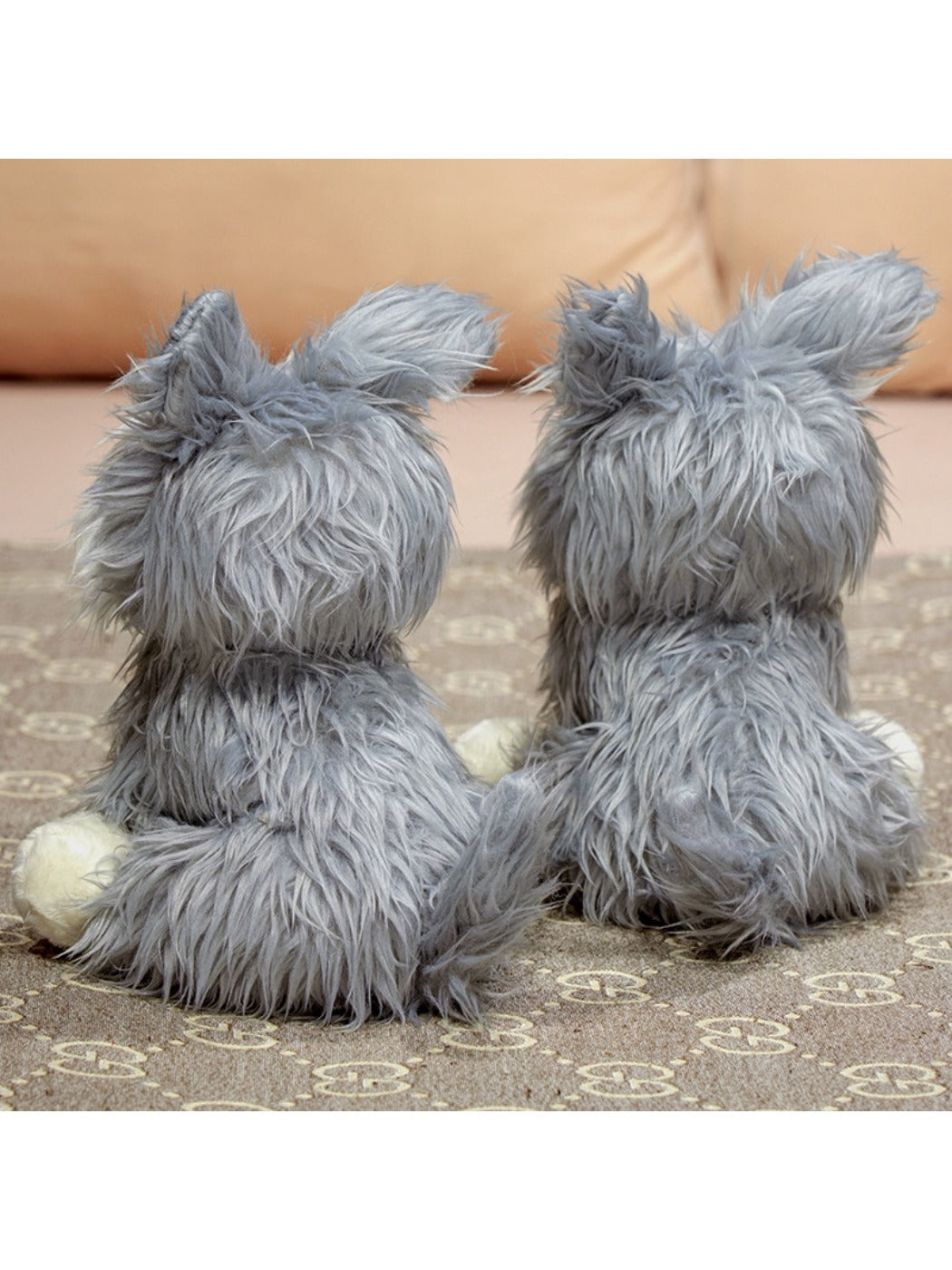 Kuta - Schnauzer Plush Toy Realistic Stuffed Animal
