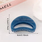 Beau - Minimalist Solid Semi Circle Claw Clip