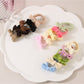 Gifty - Macaron Color Bow Hair Tie Set