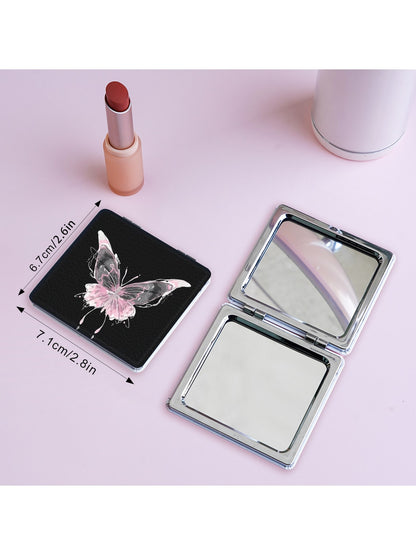 Mirroray - Butterfly Design Folding Compact Mirror