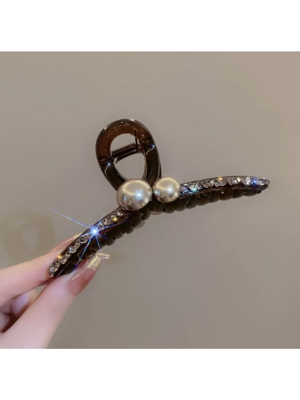 Beau - Versatile Shiny Half-Circle Hair Clip