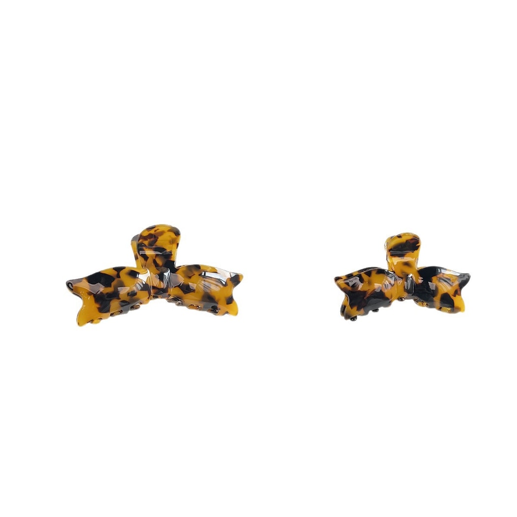 Beau - Elegant Bow Shape Acetate Hair Claw Clip