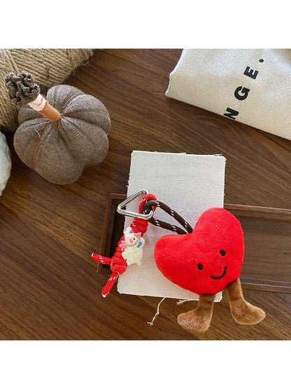 Keypus - Red Lanyard Cartoon Bag Charm