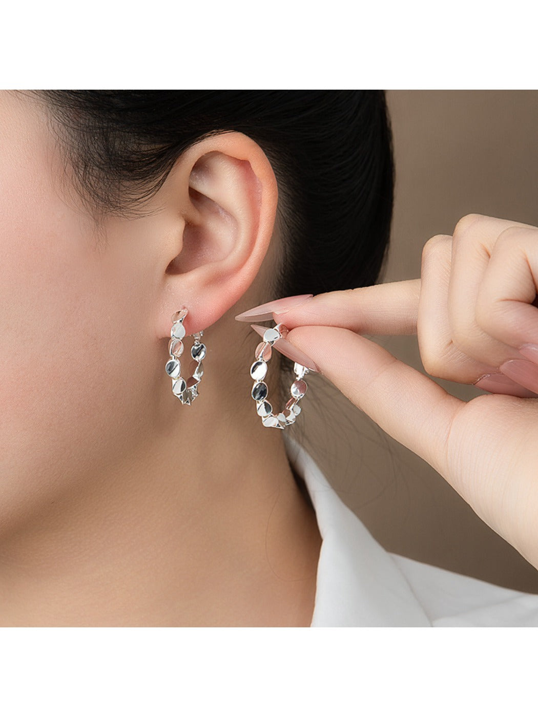 Earedge - Minimalist Square Stud Earrings