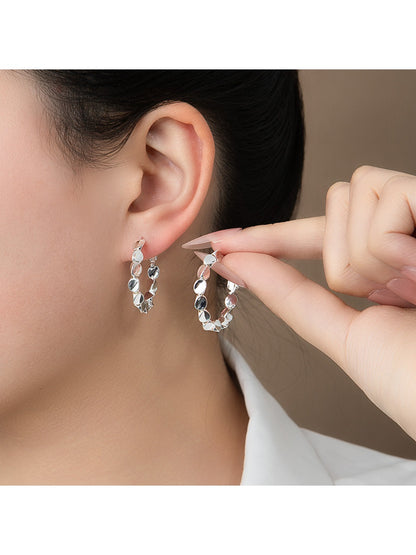 Earedge - Minimalist Square Stud Earrings