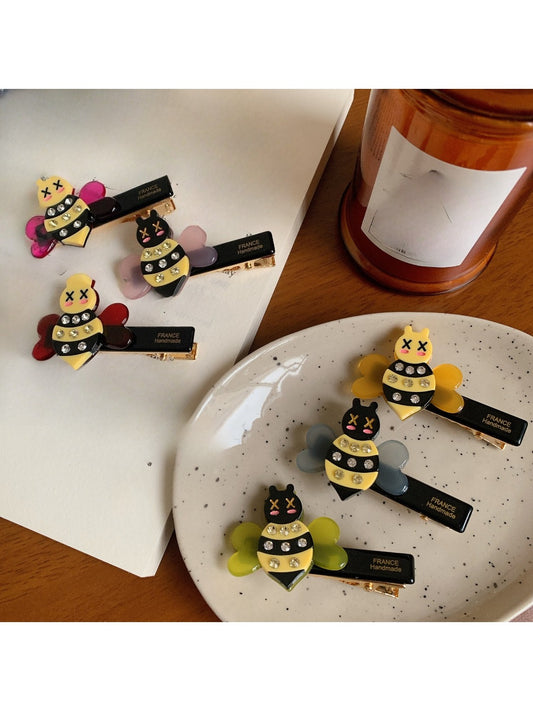 Beau - Cute Little Bee Pattern Hair Clip
