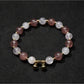 Lovra heart pendant bracelet styled with casual outfit