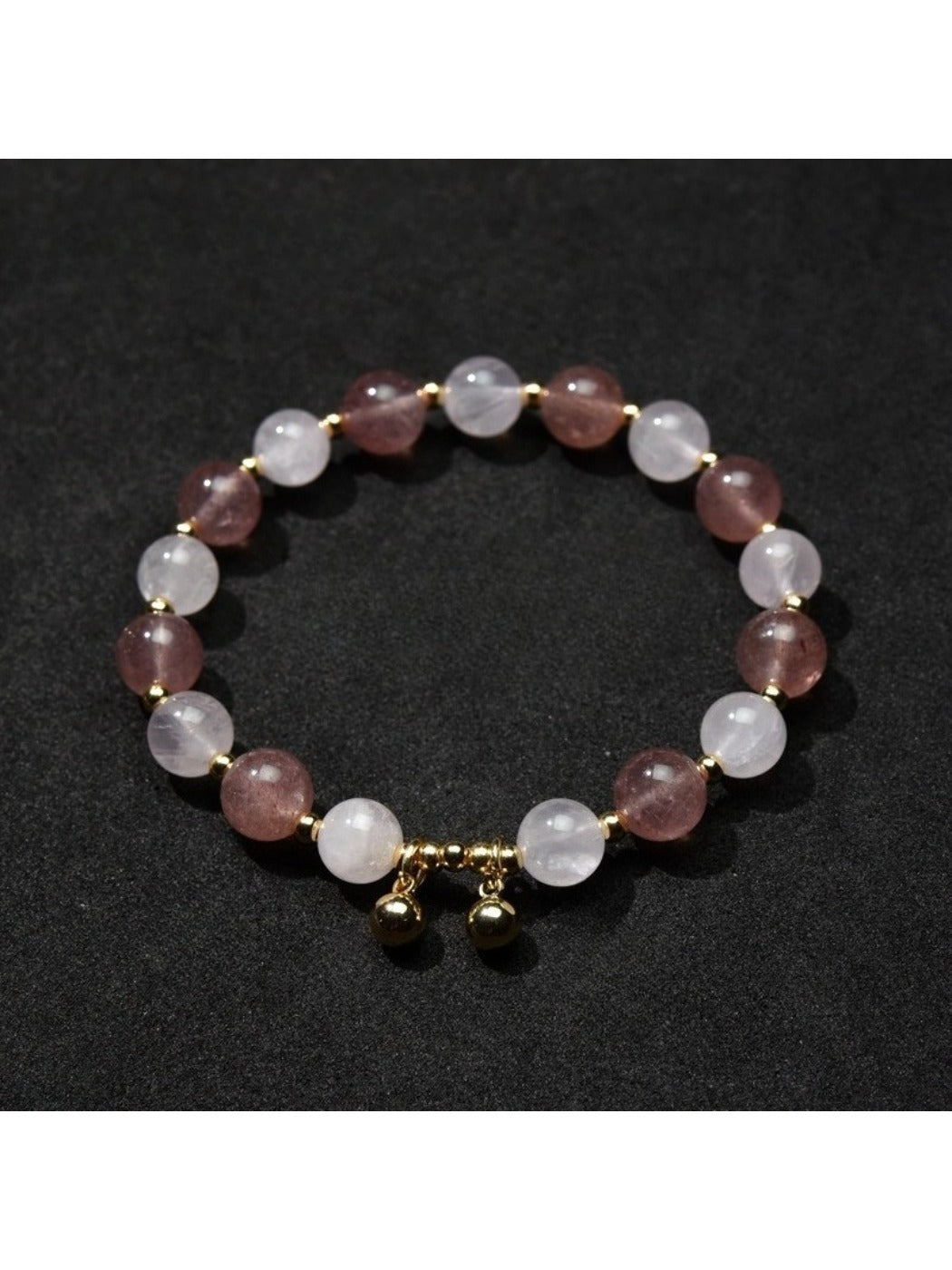 Lovra heart pendant bracelet styled with casual outfit
