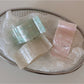 Close-up of Beau rectangular hair claw clip showing smooth matte finish