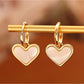 Earedge - Maillard Heart Shaped Earrings