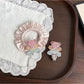 Gifty - Sweet Cartoon Bear Decor Hair Clip And Hair Tie