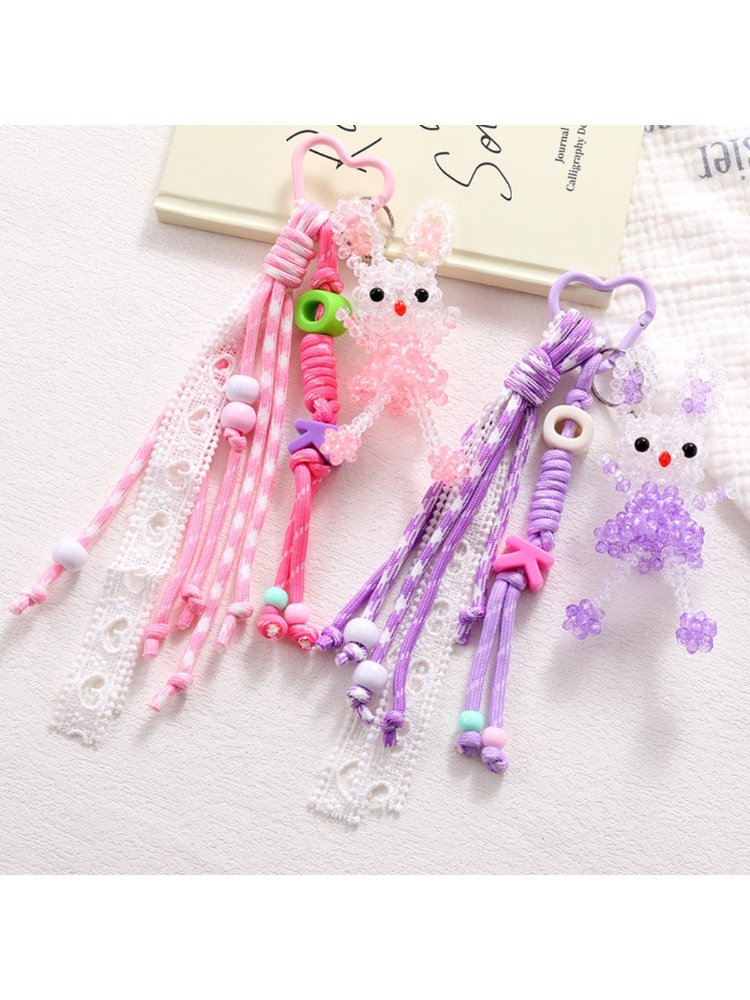 Keypus - Rabbit-Shaped Pendant Keychain