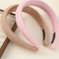 Gifty - Padded Solid Color Fabric Wrapped Headband