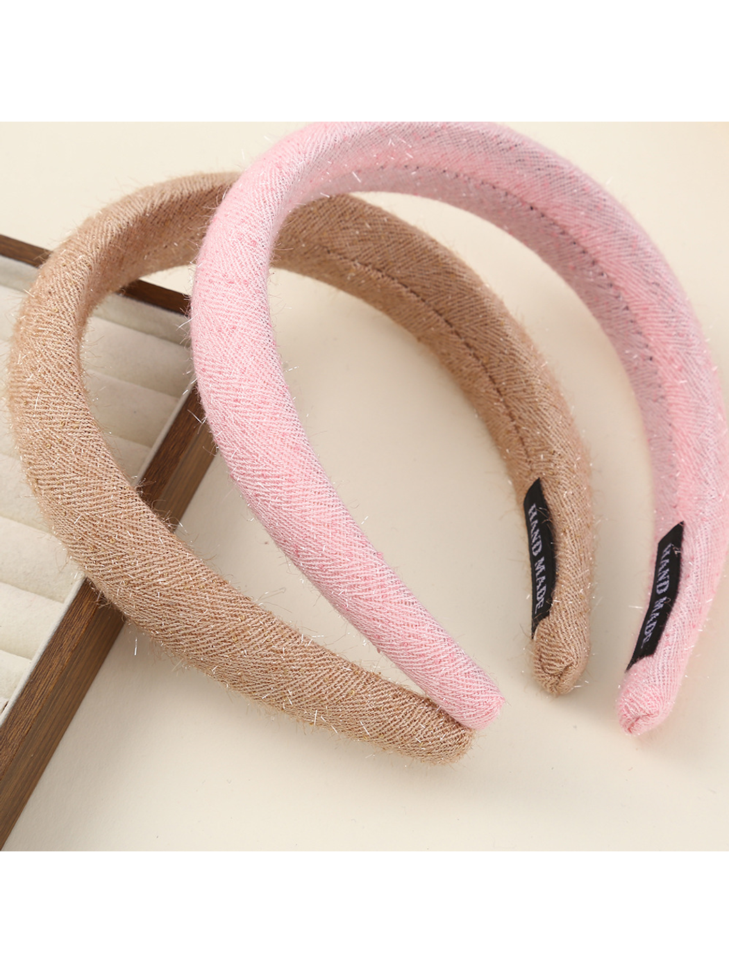 Gifty - Padded Solid Color Fabric Wrapped Headband