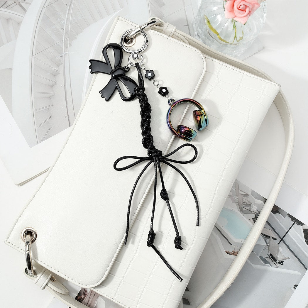 Keypus - Elegant Headphone Charm Keychain