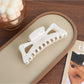 Beau Acetate Butterfly Hair Claw showing butterfly print
