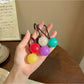 Gifty - Polished Round Accent Elastic Ponytail Hair Tie
