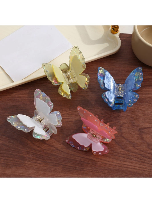 Beau - Elegant Acetate Butterfly Hair Clip