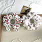 Gifty - Cherry Print Polyester Fabric Scrunchie
