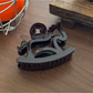 Beau - Openwork Rocking Horse Plastic Claw Clip
