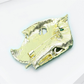 Brovia - Green Leaf Rhinestone Alloy Fashion Brooch