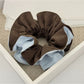 Gifty - Clean Two Tone Contrast Scrunchie