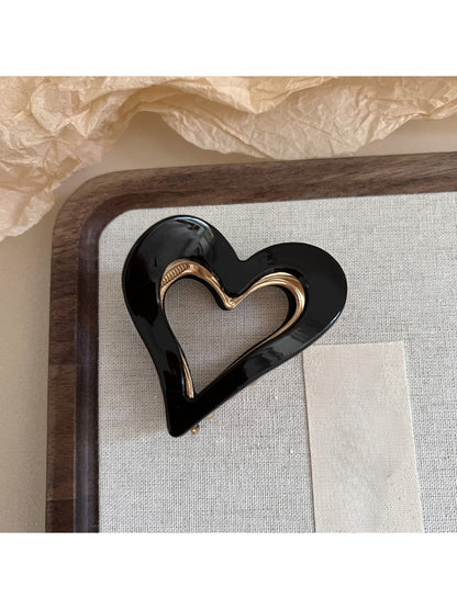 Beau - Premium Heart-Shaped Hair Clip